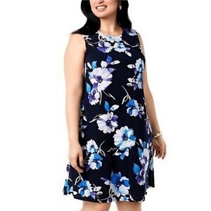 Jessica Howard Navy Floral Dress